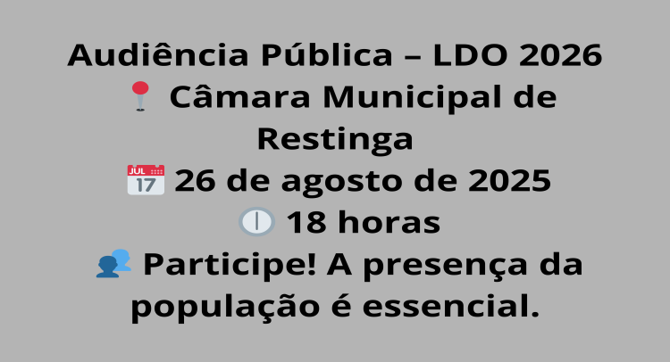 Capa da notícia